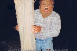 Disfraz de hombre lobo retro genial