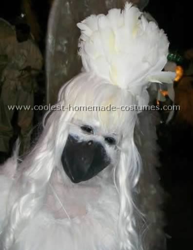 Disfraz de loro cacatúa