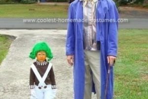 El disfraz casero más chulo de Willy Wonka y Oompa-Loompas