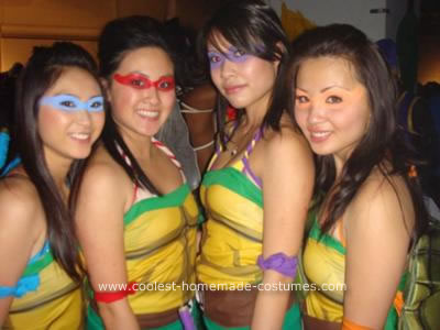 disfraz de tortuga ninja casero