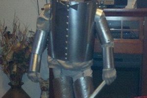 El disfraz de Tin Woodman, de 20 años, ha sido retocado y ha ganado el concurso de disfraces… ¡Otra vez!