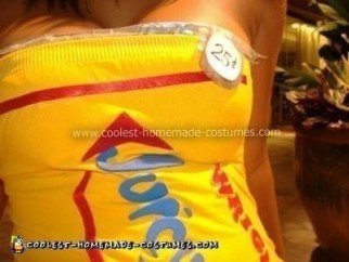 traje de fruta jugosa