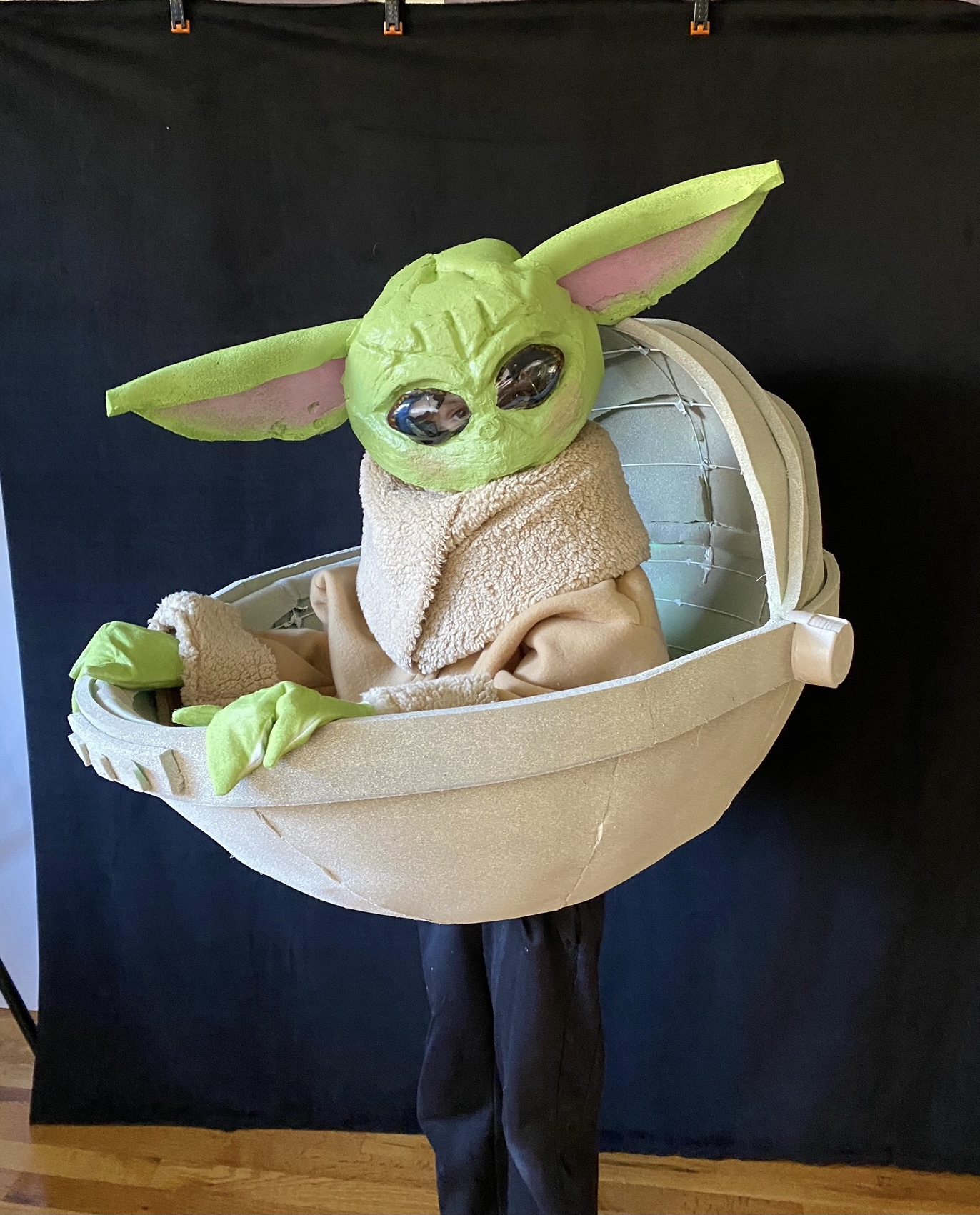 disfraz de bebe yoda