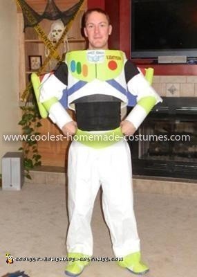 Disfraz casero de Buzz Lightyear
