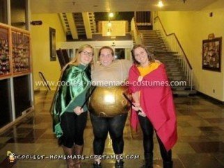 Traje casero de Golden Snitch