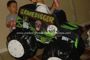 El mejor disfraz de GraveDigger Monster Truck