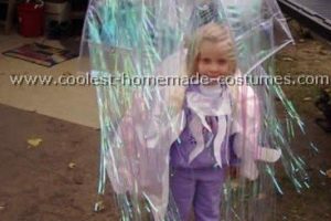 El mejor disfraz de medusa iridiscente de bricolaje para Halloween
