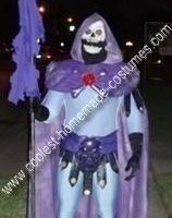 Genial disfraz de Halloween de Skeletor DIY