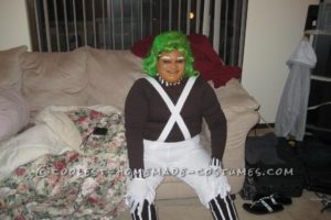 Genial disfraz de ompa-loompa
