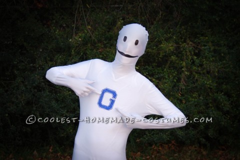 Hombre de Greendale en traje morph