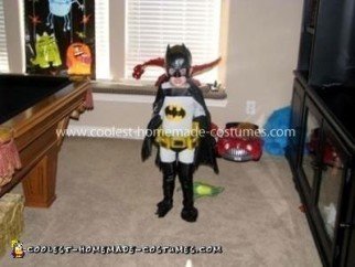 Disfraces caseros de Batman y Robin para niños