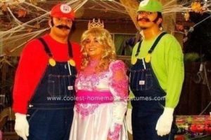 Los mejores disfraces para la Princesa Peach, Mario y Luga