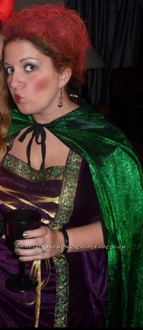 Traje de Winifred Sanderson de Hocus Pocus