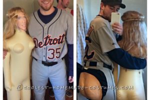 Traje de béisbol de Justin Verlander con Kate Upton