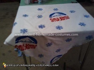 Traje casero Sno Kone