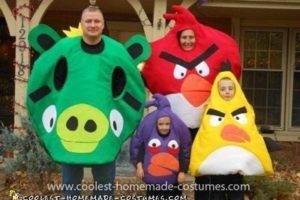 Los mejores disfraces de Angry Birds para niños