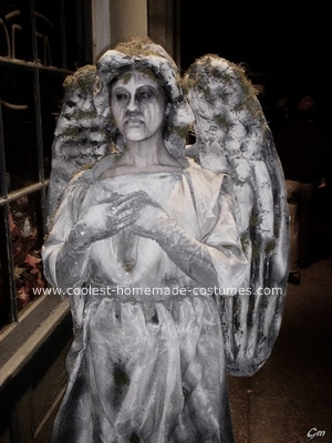 Disfraz de ángel del cementerio