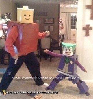 El mejor disfraz de Lego Joker (¡y Lego Dad!)