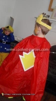 Disfraz casero de Super Ted